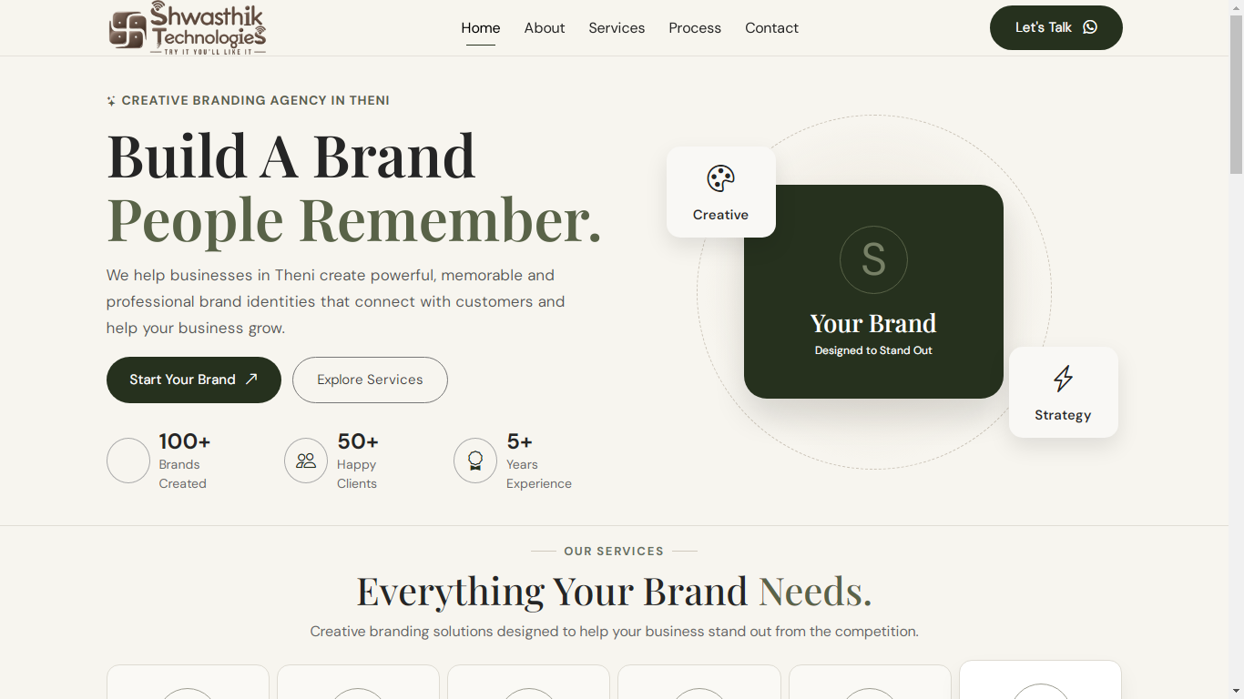 Home Page Preview